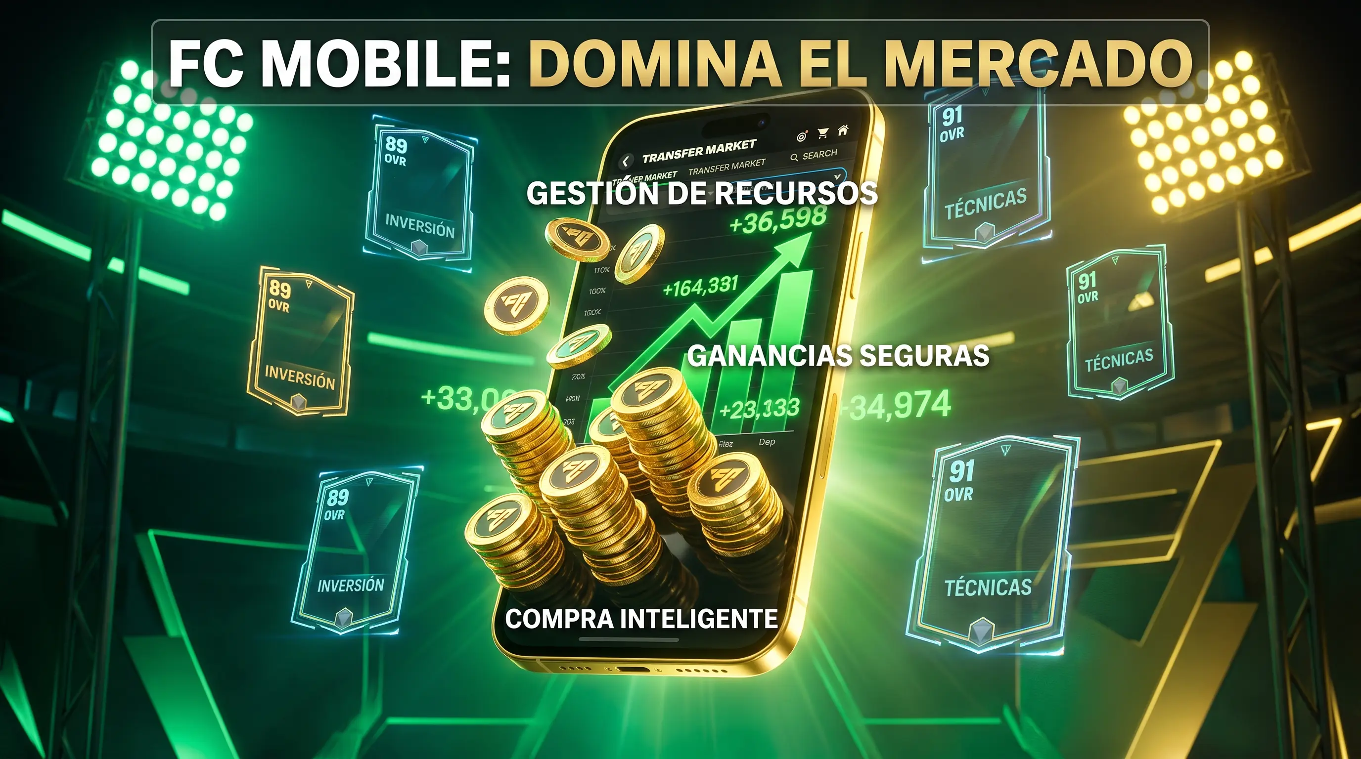 Cómo Ganar Monedas y Dominar el Mercado en FC Mobile