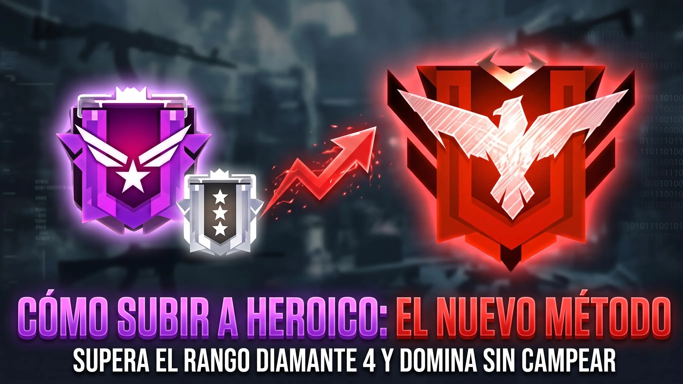 Guía definitiva para subir a Heroico en Free Fire rápido y sin perder puntos