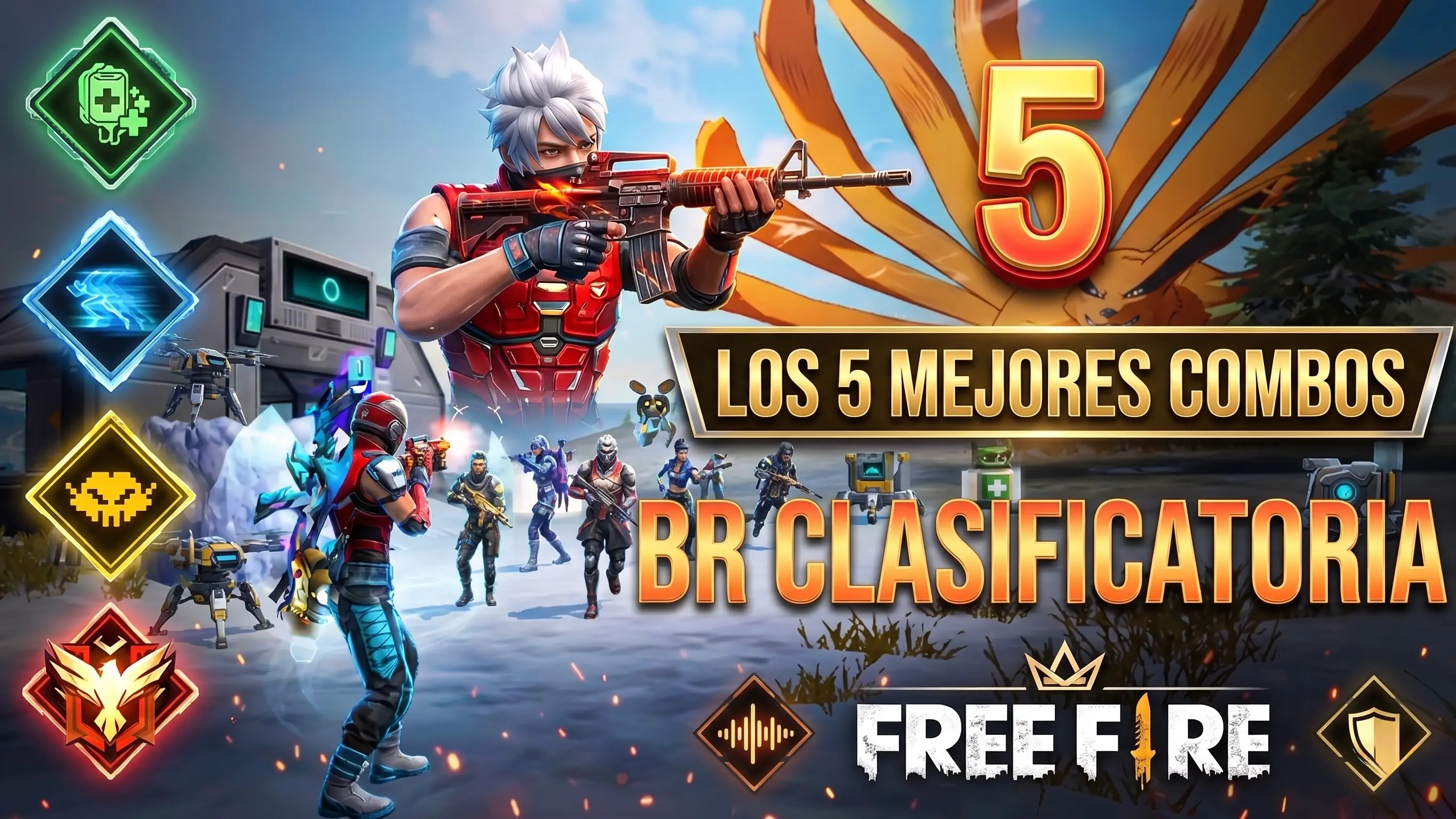 Los 5 mejores combos de personajes en Free Fire para Battle Royale y Duelo de Escuadras