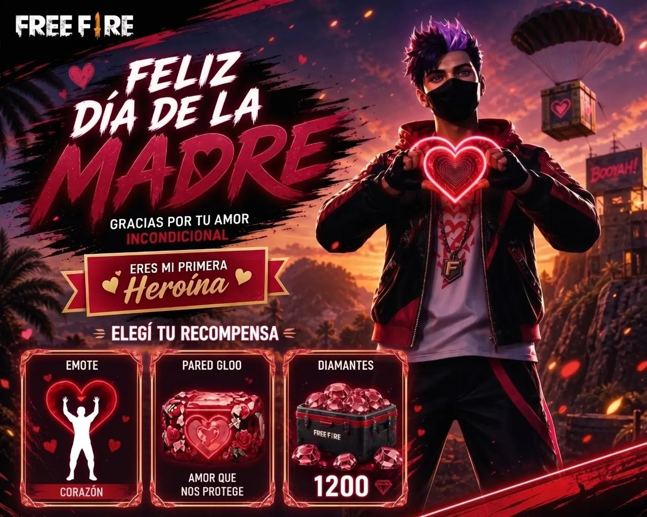 Guía del Evento Día de la Madre en Free Fire 2026: Recompensas, Misiones y Cómo Conseguirlo